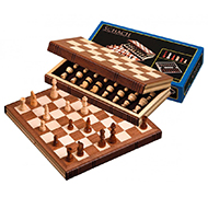 Настольная игра Шахматы в виде книги  (поле 32 мм, король 60 мм), Philos, арт. 2705