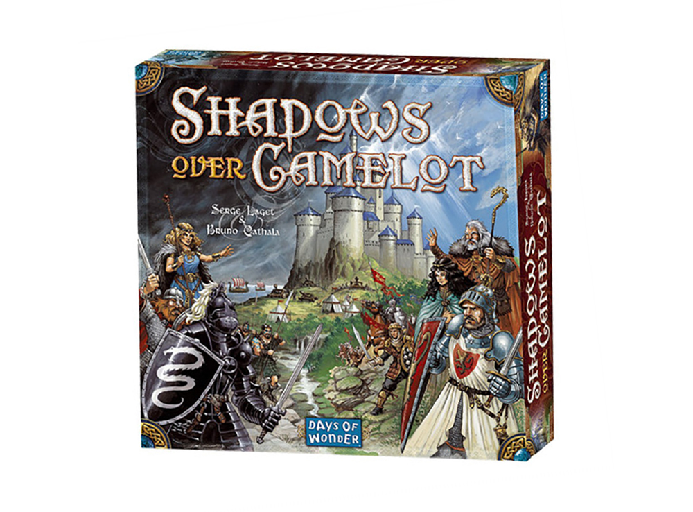Коробка настольной игры Тени над Камелотом: Помощь Мерлина (Shadows Over Camelot: Merlin's CompanyТени над Камелотом (Shadows over Camelot)