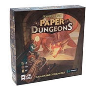 Настольная игра Бумажные подземелья (Paper Dungeons)