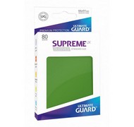 Протекторы Ultimate Guard, зелёные (Supreme UX Sleeves Standard Size Green)