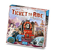 Настольная игра Билет на поезд по Азии (Ticket to Ride: Team Asia & Legendary Asia, дополнение)