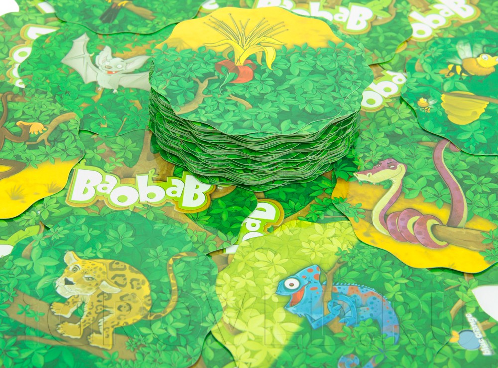 Карточки настольной игры Баобаб (Baobab)